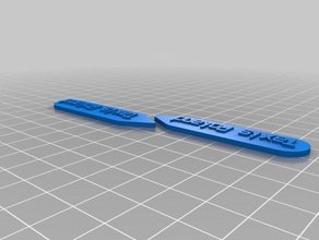 meine customized2 personalisierte Kragen bleiben Zubehör 3d print model - Mito3D