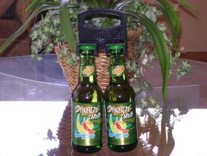 Bier-pal andere Flasche Helfer Halter 3d print model - Mito3D