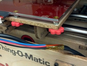thing-o-matic heated build plate hbp leveller parts 3d printer customized tools 3d print model - Mito3D