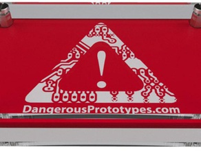 dangerous prototypes sick beige templates electronics laser cutter 3d print model - Mito3D