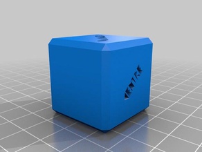 val mauges 2 i dadi personalizzato 3d print model - Mito3D