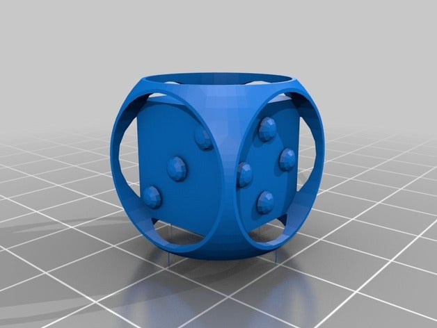 dice v1 3D print model - Mito3D