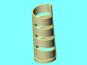 spirale doodah bureau 3d print model - Mito3D