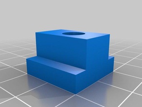 t-ranura central de la maquinaria mini molino herramientas cnc 3d print model - Mito3D
