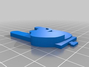 di metallo a mano molla per auto musica meccanica giocattolo simb 3d print model - Mito3D