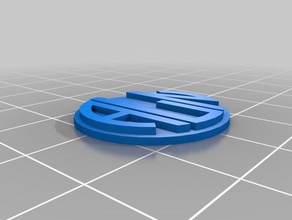 ambre monogram pendant gioielli personalizzato 3d print model - Mito3D