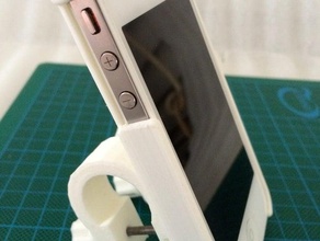 iphone bicycle mount mobile madarakis simple 3d print model - Mito3D