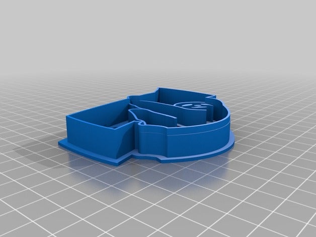 la pereza del cortador de galleta 3d impresión 3D print model - Mito3D