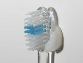 unico spazzolino da denti titolare bagno muro 3d print model - Mito3D