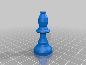 sustitución de piezas ajedrez más tutorial que sólo stls funciona nada en su mayoría rotacionalmente simétrica 3d print model - Mito3D