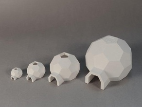 nesting igloos decor 3d print model - Mito3D
