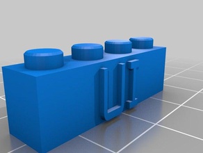 legoblock image processing construction toys customized 3d print model - Mito3D