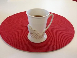 podstakannik les aliments la boisson café de coupe le support tasse poignée mug russe robuste thé hunt octobre rouge 3d print model - Mito3D