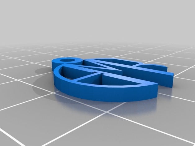 il mio personalizzata monogram pendant emr gioielli 3D print model - Mito3D