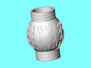 golf vaso arredamento 3d print model - Mito3D