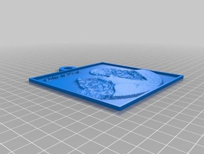 chris dave 4 neg 2d art personalizzato 3d print model - Mito3D
