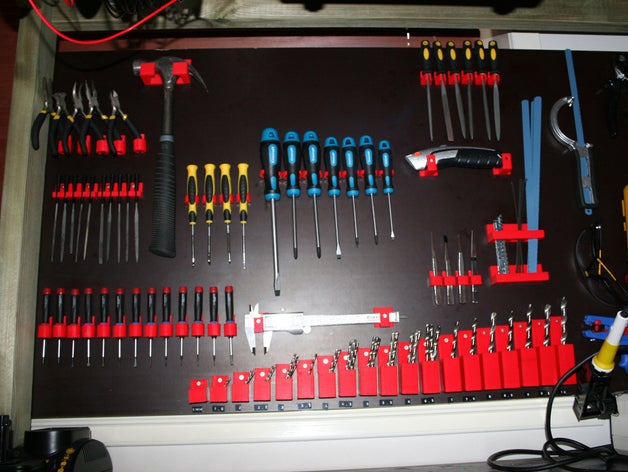 makerbottable porta-ferramentas outros 3d arcol útil ganchos o organizador pegboard armazenamento 3D print model - Mito3D