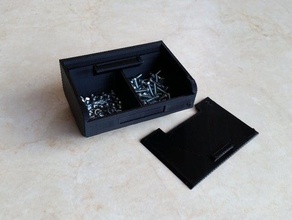 vis de la boîte les conteneurs boîtes à outils 3d print model - Mito3D