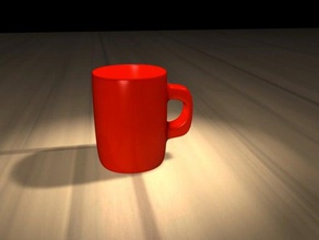 taza de café cocina comedor 3d print model - Mito3D