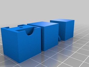 revista 3x2x1 rubiks cube outros quebra-cabeça rubix 3d cubo de rubik brinquedo 3d print model - Mito3D
