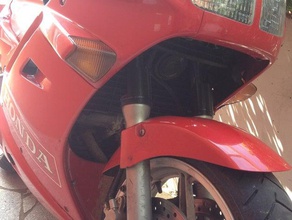universal motocicleta garfo pilar de protetores a indústria automotiva moto suspensão 3d print model - Mito3D