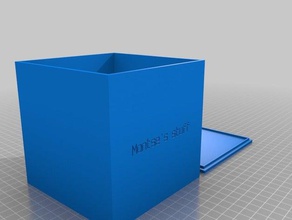 minha caixa personalizada contentores 3d print model - Mito3D