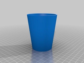meine angepasste veränderbar Glas Container 3d print model - Mito3D