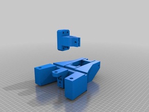 estabilizado atualizado eixo z eventorbot 3d a impressora partes zaxis 3d print model - Mito3D