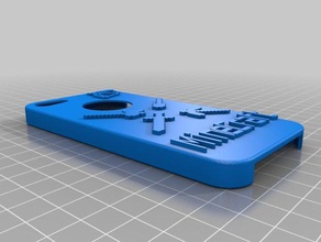 Telefon 5 vaka minecraft rahatlatmak 3d baskı iphone kılıfı 3d print model - Mito3D