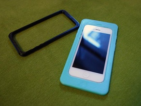 el iphone 6 caso de 4 y 5 móvil 3d print model - Mito3D