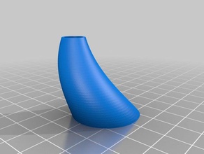 meine angepasste horn Skulpturen 3d print model - Mito3D