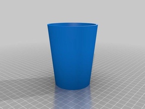 personnalisé modifiables en verre de 100 les conteneurs 3d print model - Mito3D