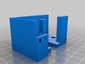 groovemount box pla prusa i3 40mm fan mount 3d printer parts extruder hotend 3d print model - Mito3D