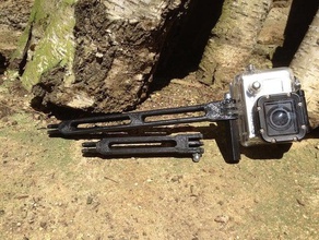 gopro extension de 120 200mm caméra 3d print model - Mito3D