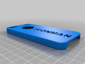 caso del iphone 5 ironman 3d la impresión iroman 3d print model - Mito3D