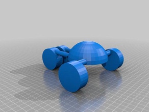 yarış arabası sphero 3d baskı make5000 3d print model - Mito3D