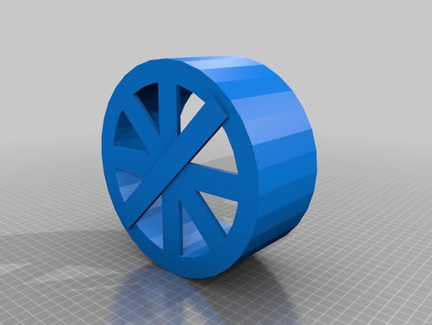 roue de hamster sphero 3d l'impression make5000 3D print model - Mito3D