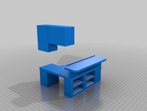morrison mutfak peninsuladesk 3d baskı 3d print model - Mito3D