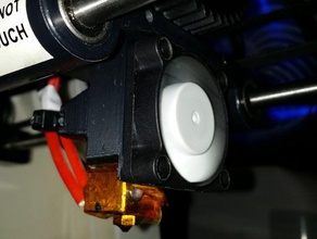 perfil baixo e3d v5 40mm ventoinha empate zip lock a impressora os acessórios e3dv5 ziptie 3d print model - Mito3D