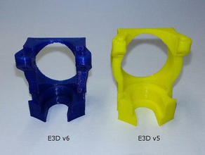 e3d v6 mont k8200 de l'imprimante pièces e3dv6 3d print model - Mito3D
