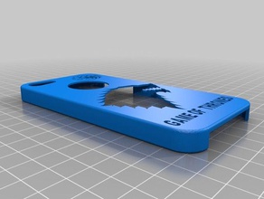 iphone 5 case game thrones v2 3d printing 3d print model - Mito3D