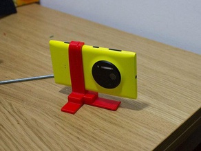 lumia 1020 stand mobile téléphone 3d print model - Mito3D