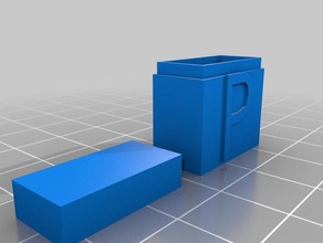 personalizzabile jhp business card holder organizzazione customizer 3d print model - Mito3D