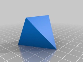meine angepasste parametrische Pyramiden easy print-2 Mathe-Kunst kundengebundene 3d print model - Mito3D