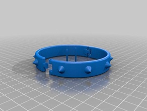 my customized cuffs collars bracelets 3d print model - Mito3D