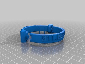 joy6119 bracelets customized 3d print model - Mito3D