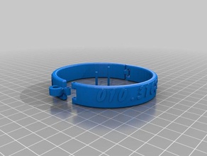 joy92441 bracelets customized 3d print model - Mito3D
