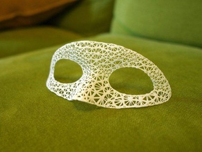 Brillen Brille Maske 3d print model - Mito3D