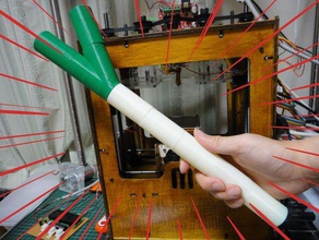 negi green onionleek model other meme rod strut toy vegetable 3d print model - Mito3D