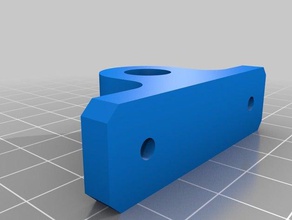 my customized openscad openbeam pillow block generator robotics 3d print model - Mito3D